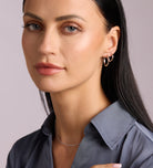 Classic Large Hoops in Silver