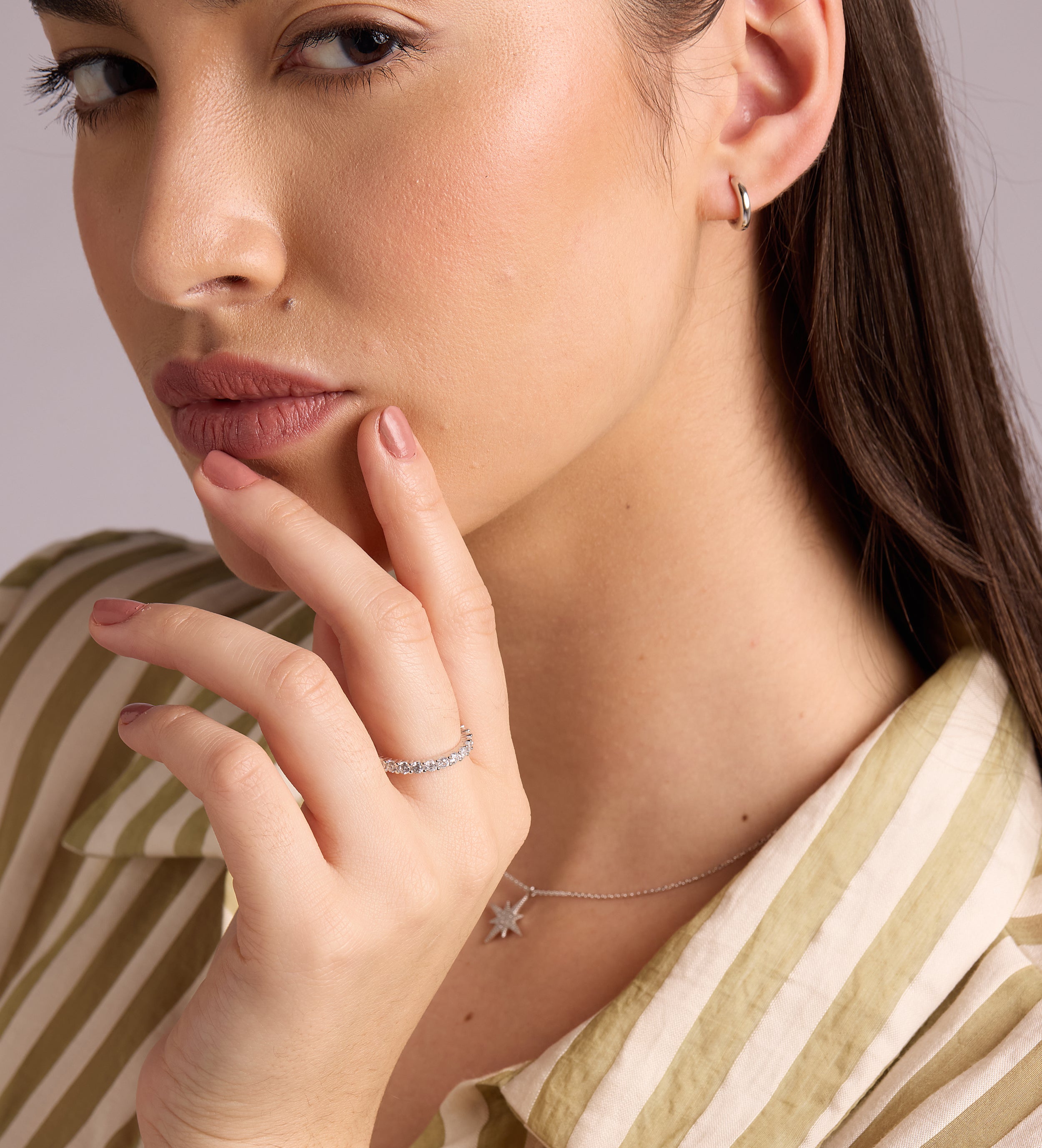 Infinity Band in Silver