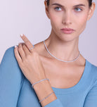 Rope Bracelet in Silver