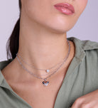 Heart Necklace in Silver