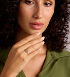 Lucky Clover Ring in Silver