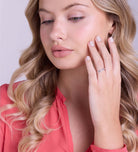 Half Infinity Band in Silver