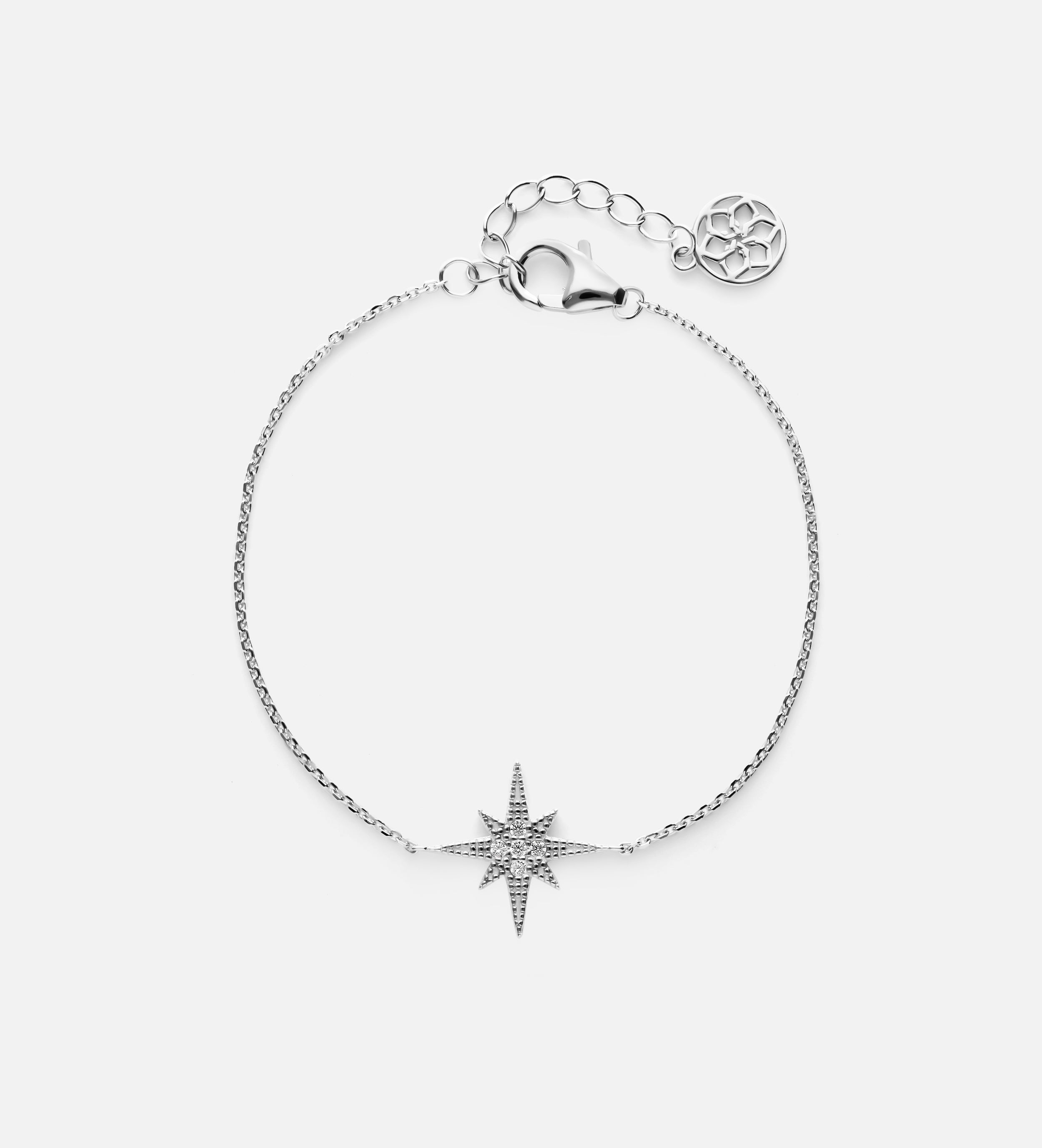 Starburst Bracelet in Silver