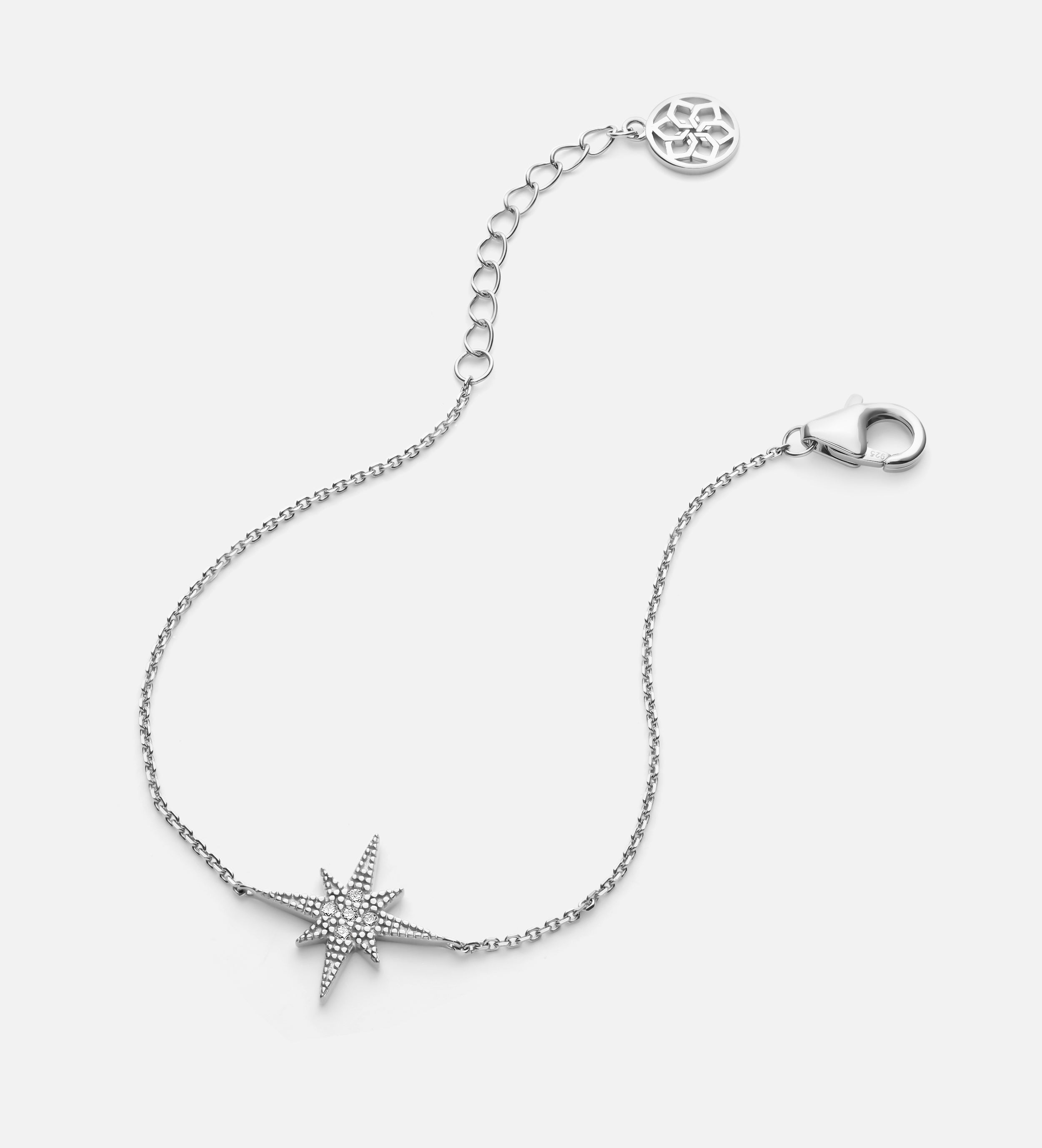 Starburst Bracelet in Silver