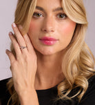 Intertwined Duo Ring in Silver