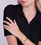 Textured Triple Stacking Ring in Silver