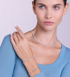 Tennis Bracelet in Silver