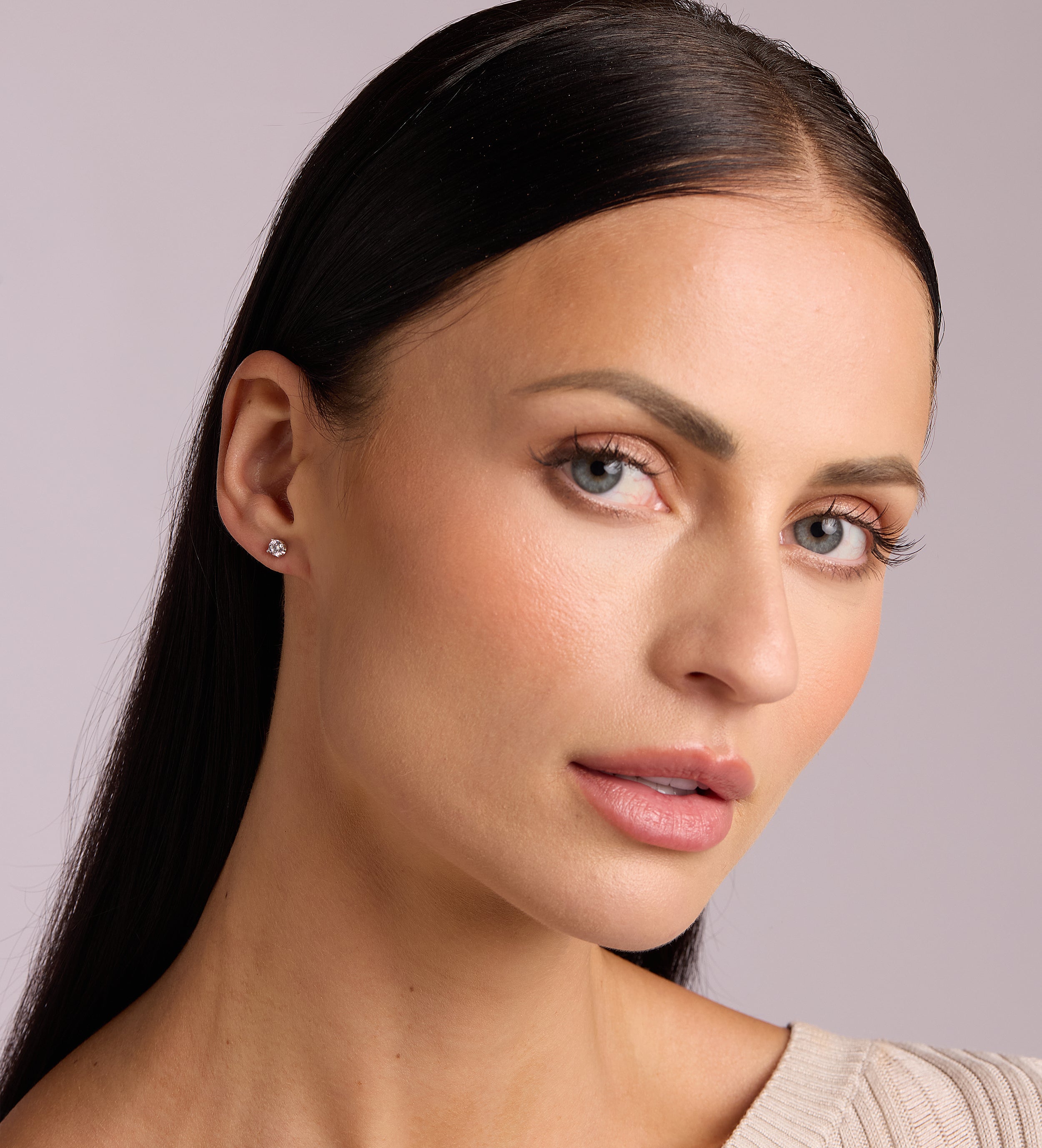 Stella Studs in Silver