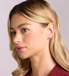 Bold Ball Studs in Silver