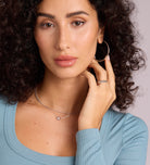 Lucky Clover Necklace in Silver