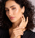 Thin Small Hoops in Gold