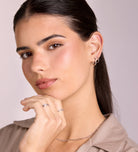 Thin Small Hoops in Silver