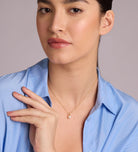 Pearl Pendant Necklace in Gold