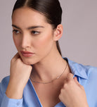 Box Chain Necklace in Silver