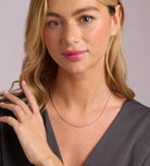 Rope Chain Necklace in Silver