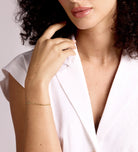 Figaro Bracelet in Gold