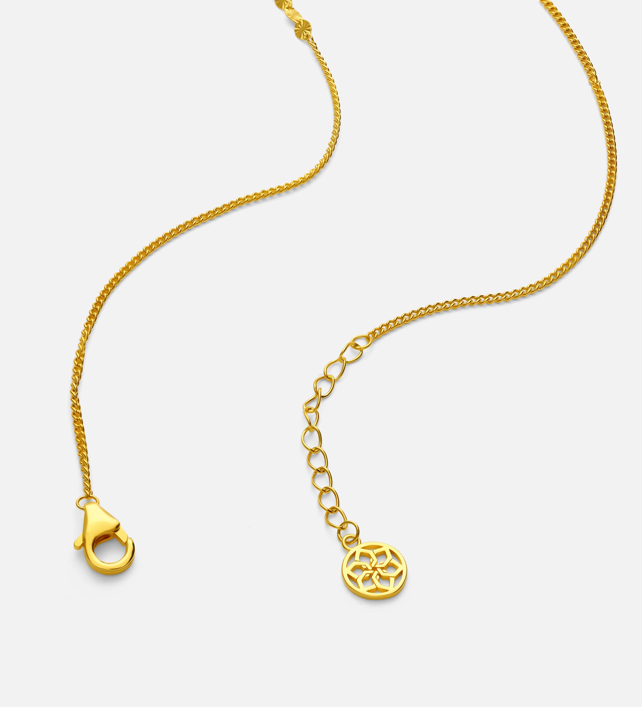 Flutter Chain Choker in Gold