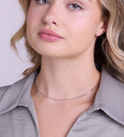 Figaro Chain Necklace in Silver