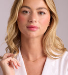 Mini Infinity Pave Necklace in Gold