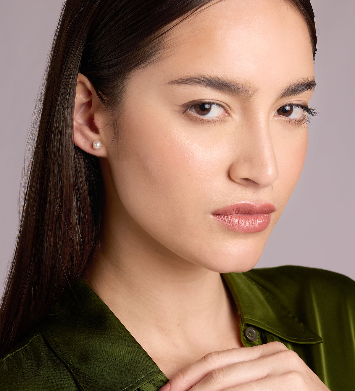 Pearl Studs in 18k Gold Plating on 925 Silver - Ash & Harry