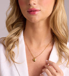 Heart Necklace in Gold