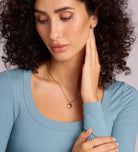 Heart Necklace in Gold