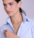 Paperclip Necklace in Gold