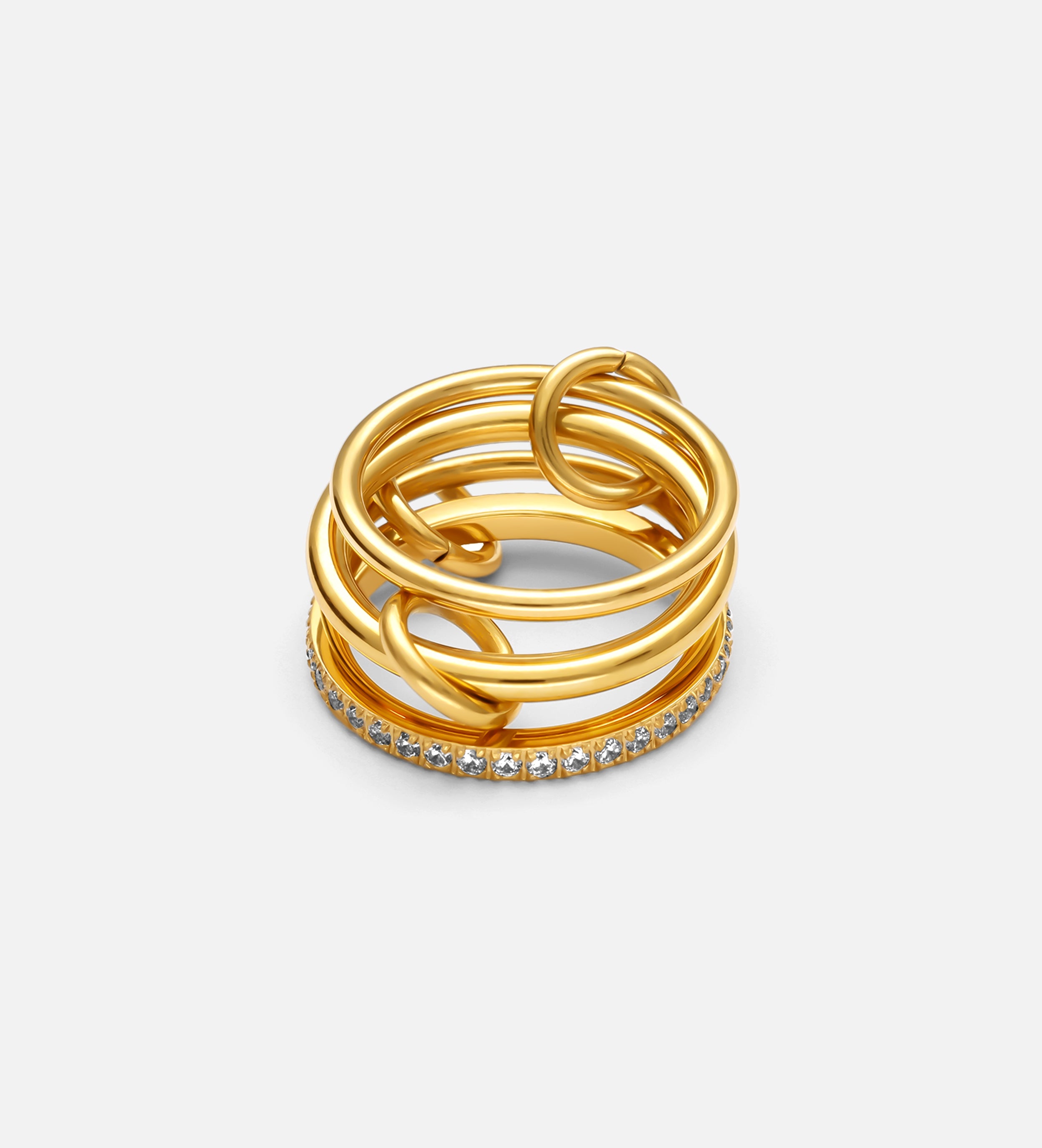 Aspen Interlocked Ring