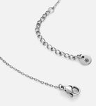 Aura Sunburst Necklace in Silver