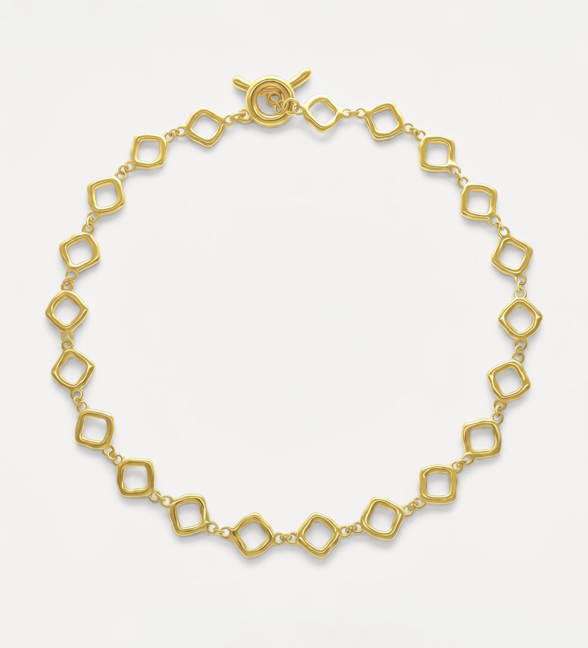Diamond Everlink Necklace in Gold - Ash & Harry