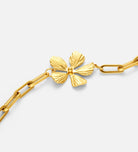 Flower Link Chain Bracelet