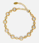 Gatsby’s Gala Vintage Bezel-Set Bracelet