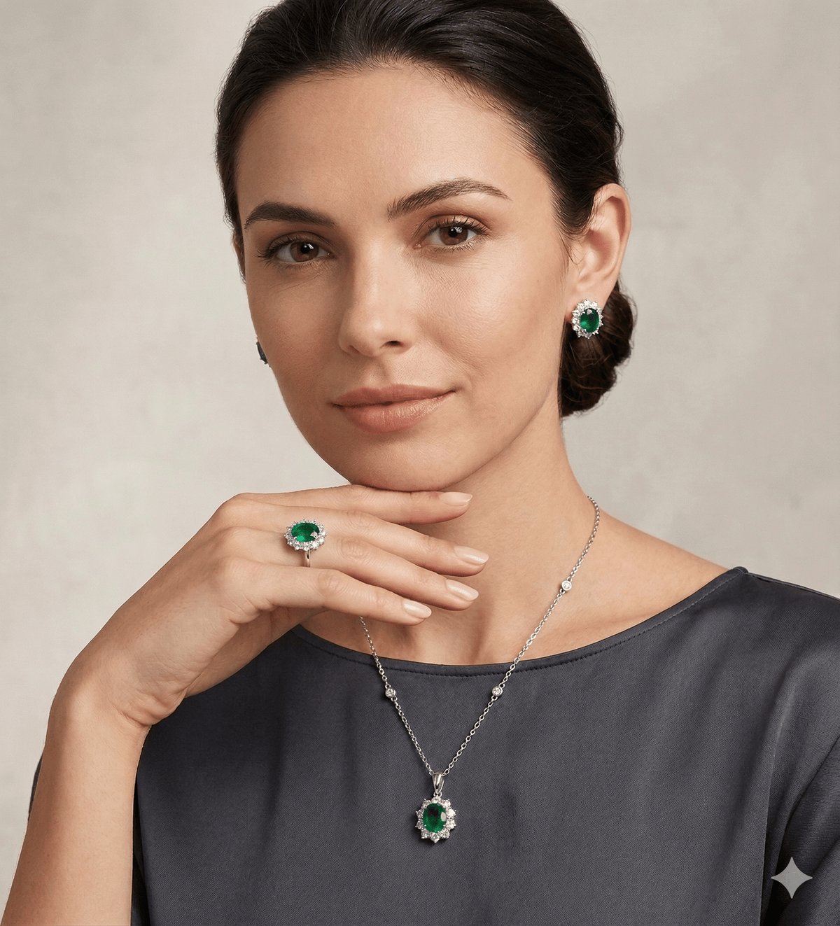 Majestic Emerald Full Set - 3 Items - Ash & Harry