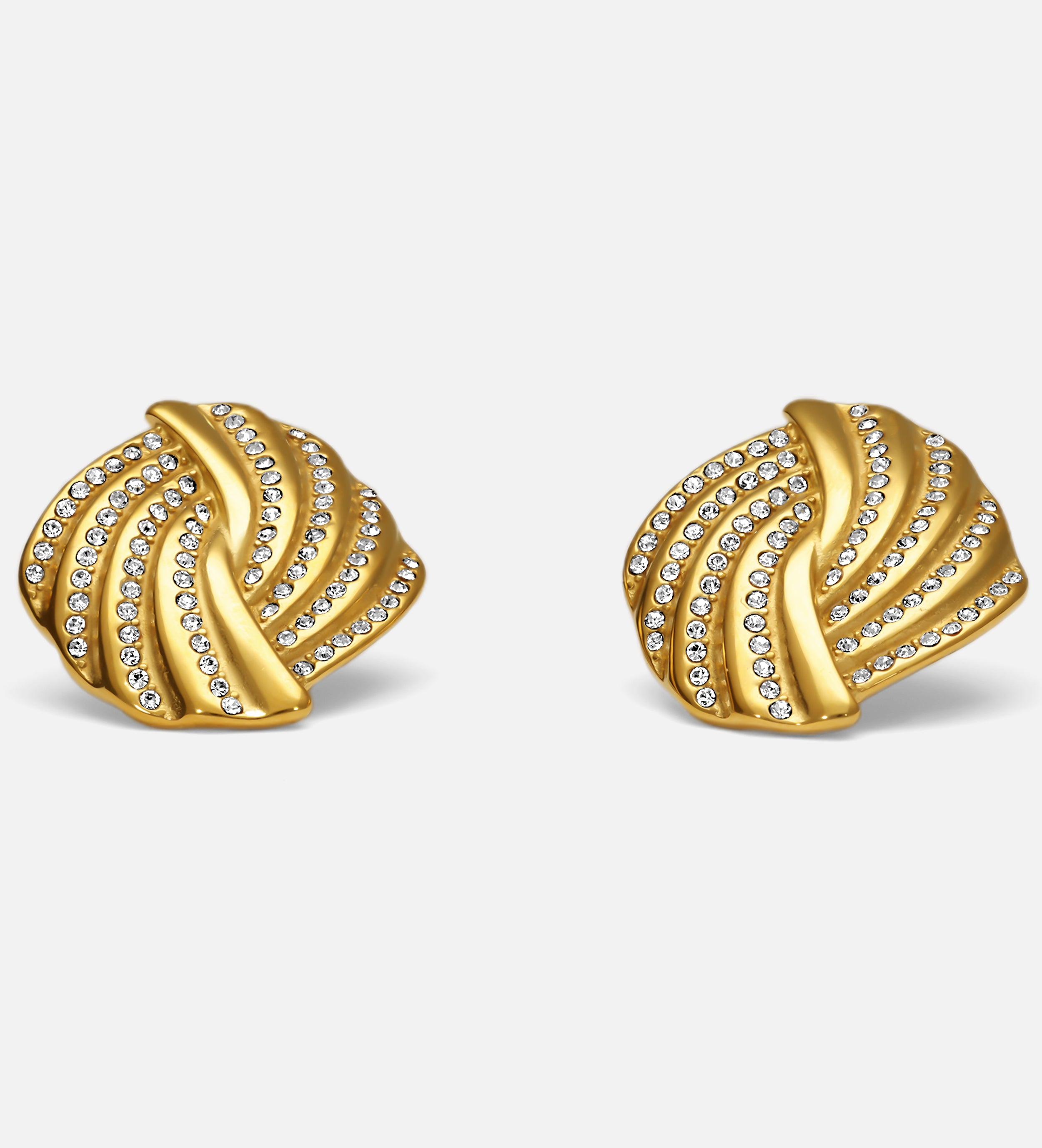 Golden Cascade Studs