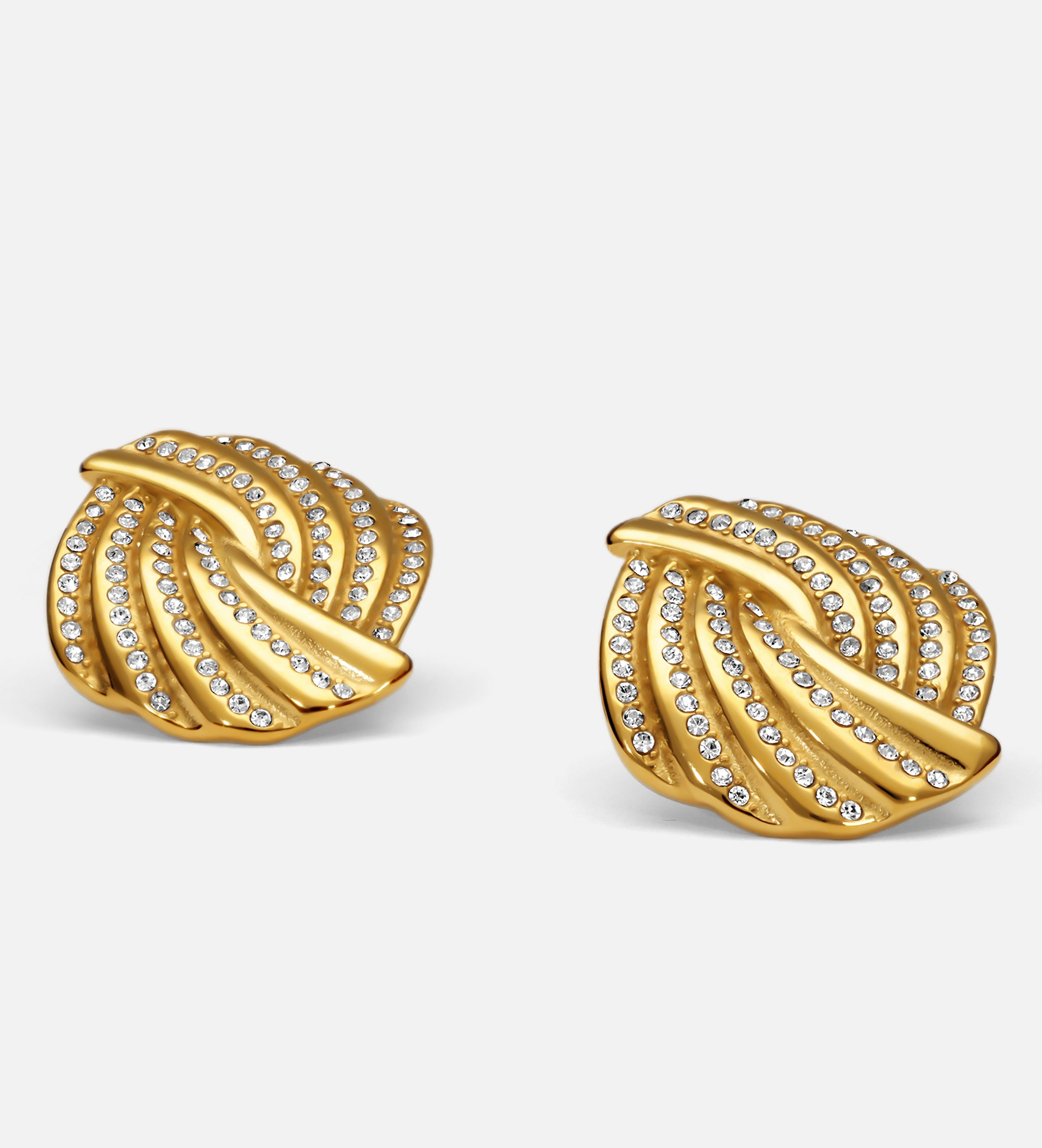 Golden Cascade Studs