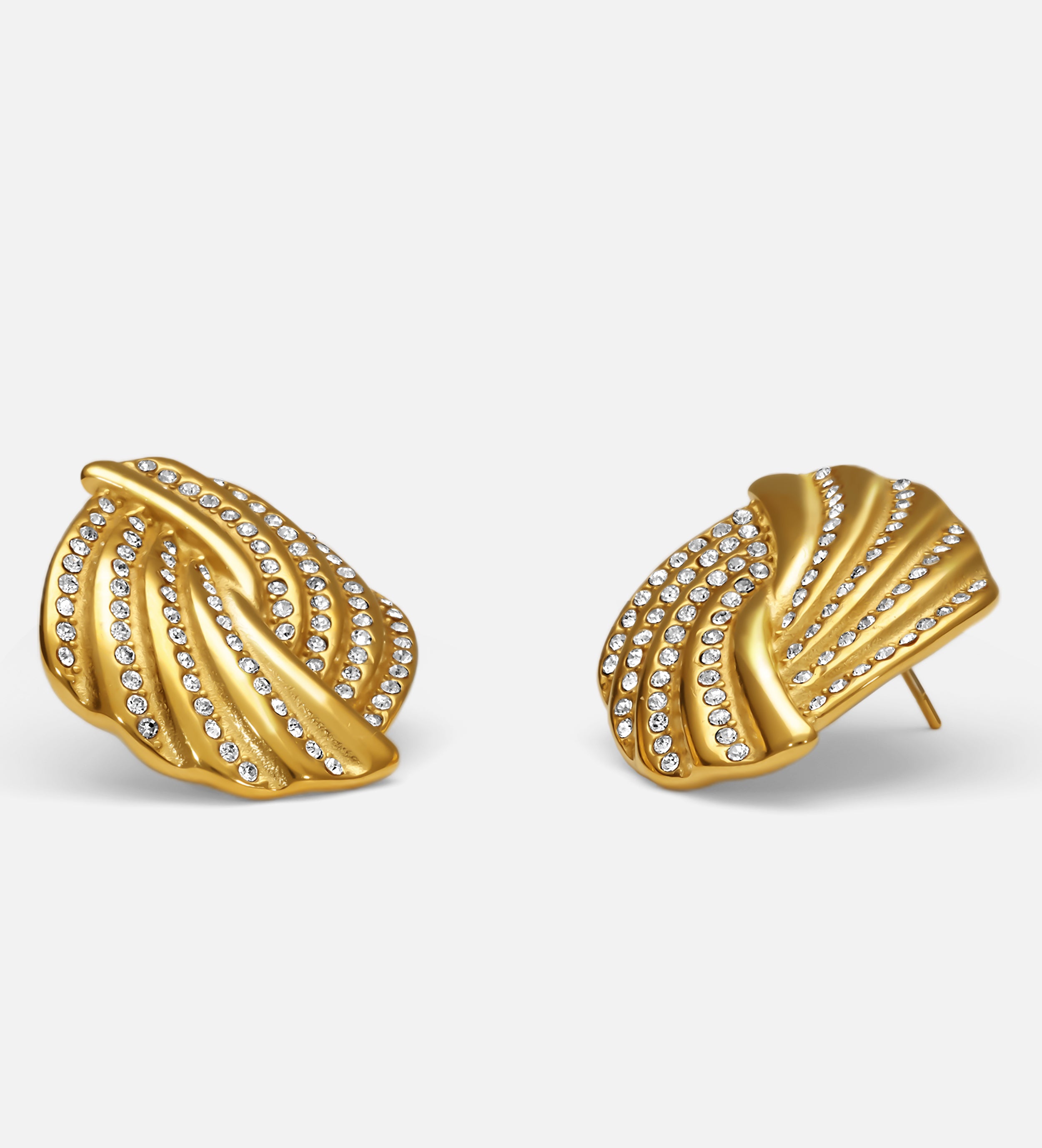 Golden Cascade Studs
