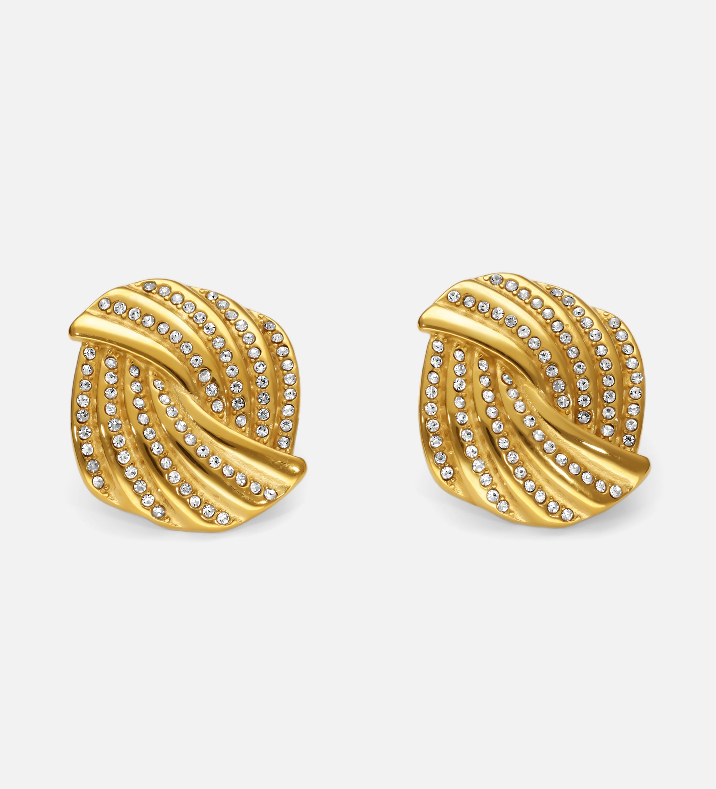 Golden Cascade Studs