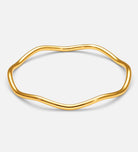 Golden Wave Bangle