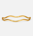 Golden Wave Bangle