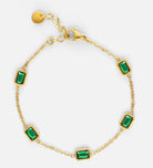 Irish Emerald Bracelet