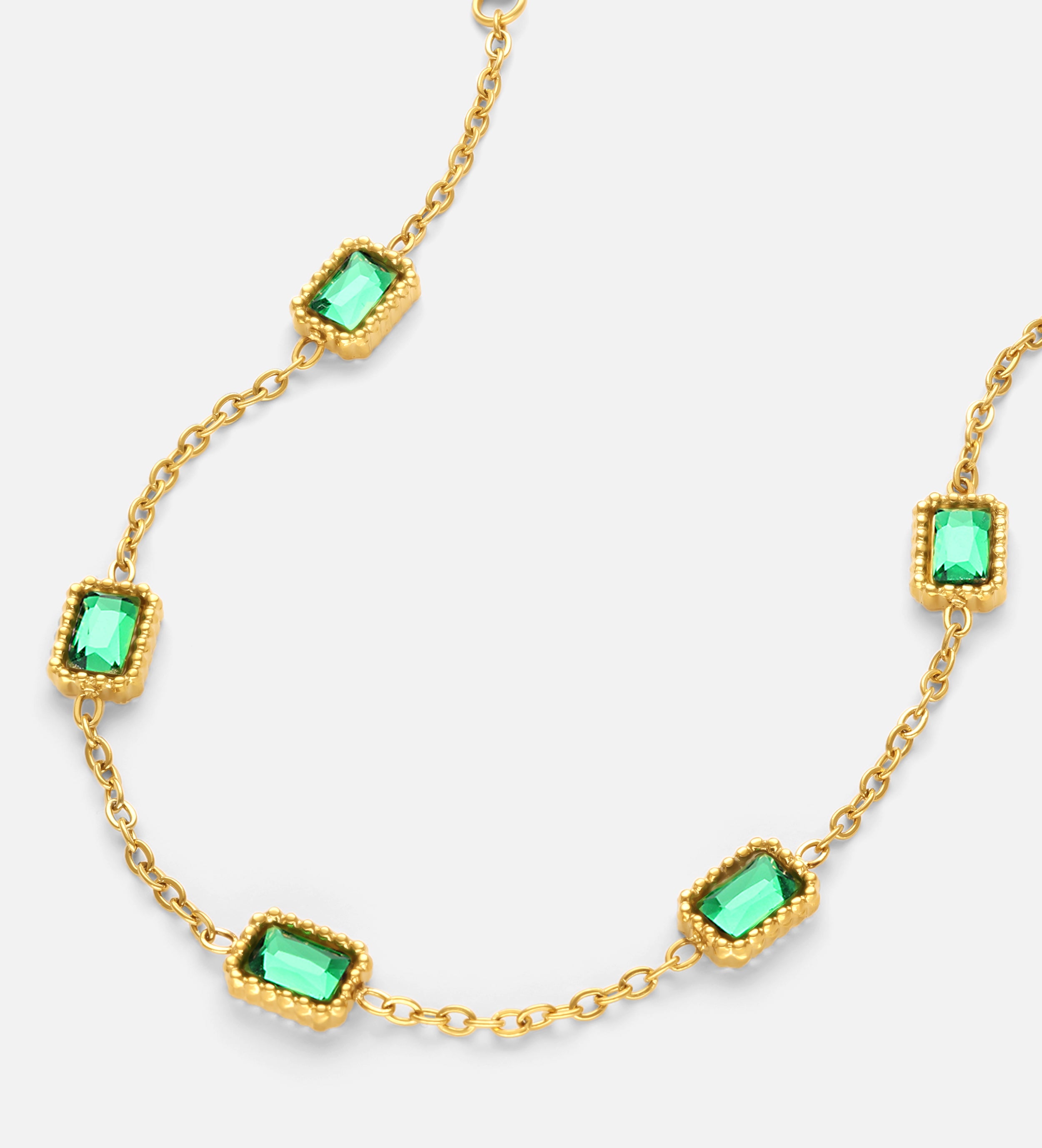 Irish Emerald Bracelet