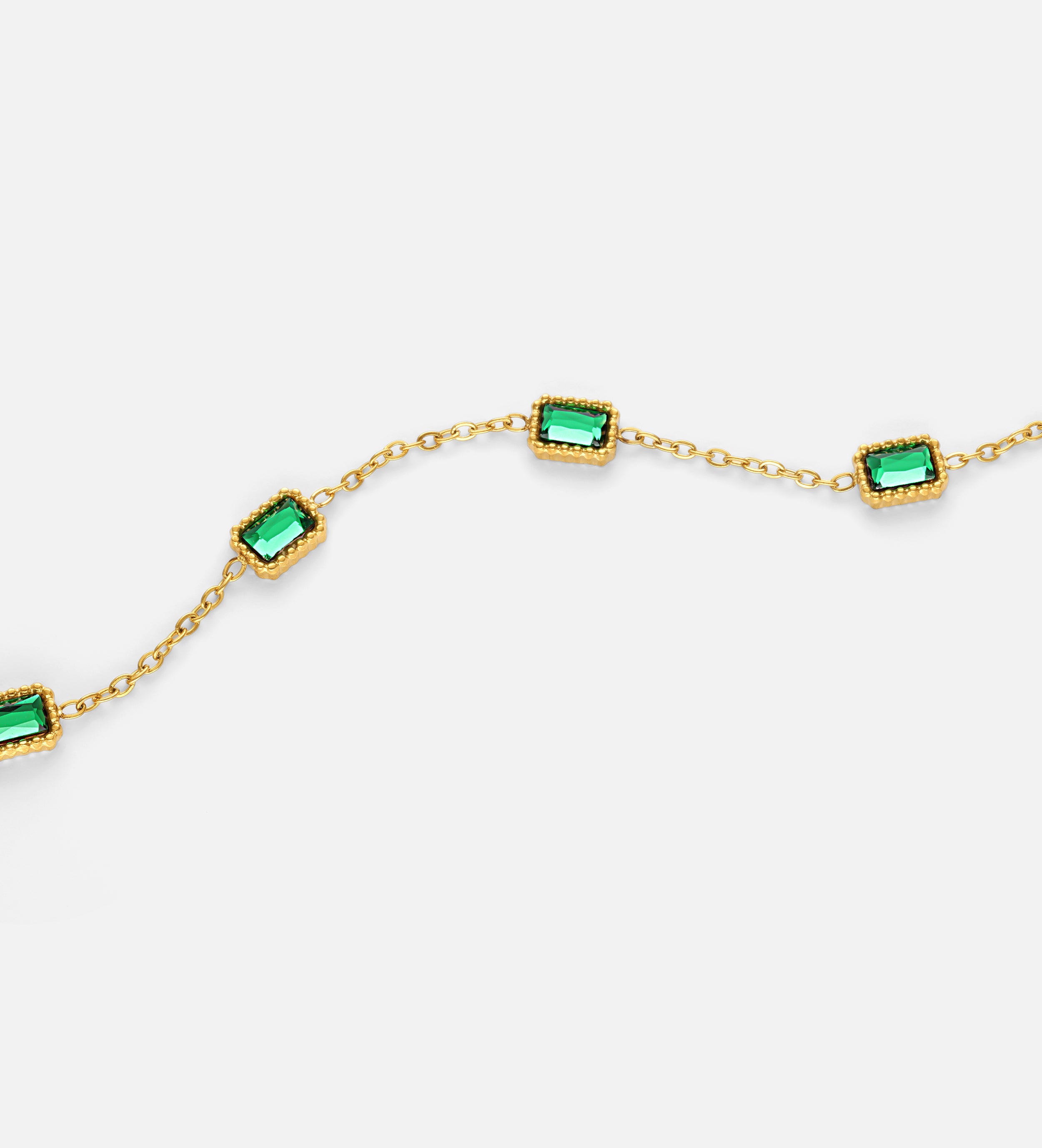 Irish Emerald Bracelet