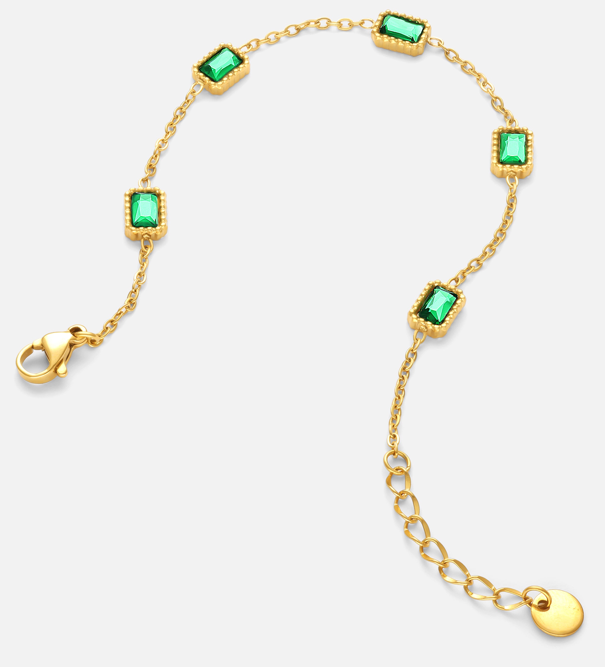 Irish Emerald Bracelet