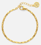 Anchor Chain Bracelet in Gold