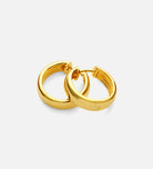 Bold Medium Hoops in Gold