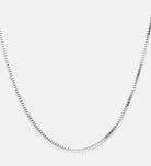Box Chain Necklace in Silver