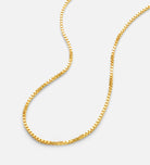 Box Chain Necklace in Gold