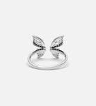Butterfly Open Ring in Silver