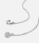 Celeste Starburst Necklace in Silver