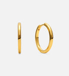 Classic Large Hoops in Gold